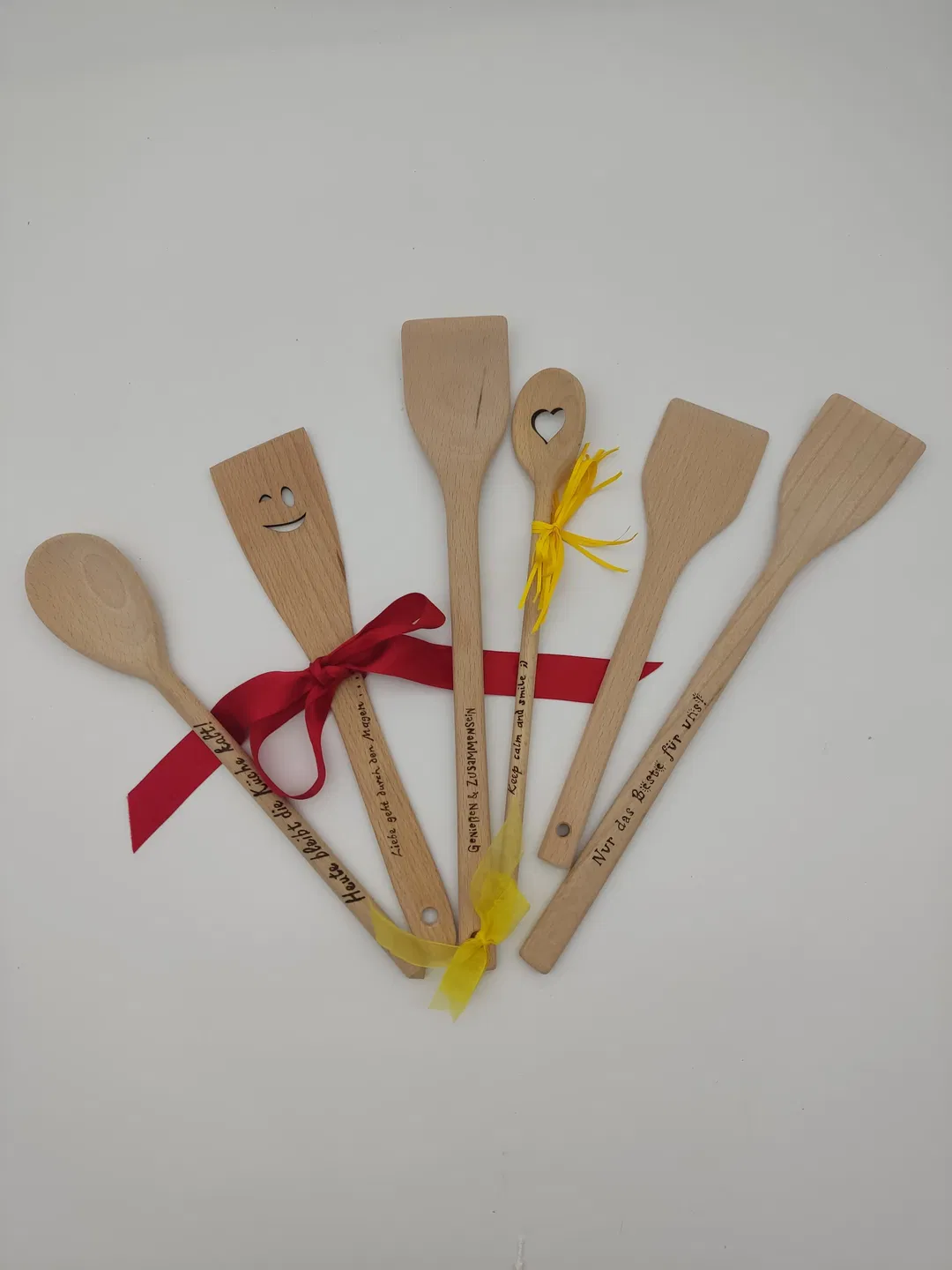 Kochlöffel, Pfannenwender, Salatbesteck - Bild 1