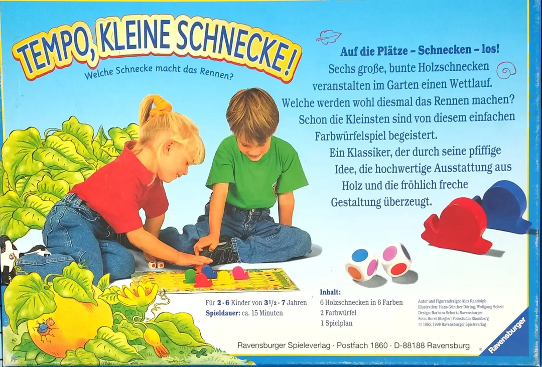 Tempo, kleine Schnecke!  Brettspiel - Gesellschaftsspiele - RAVENSBURGER – Bild 2