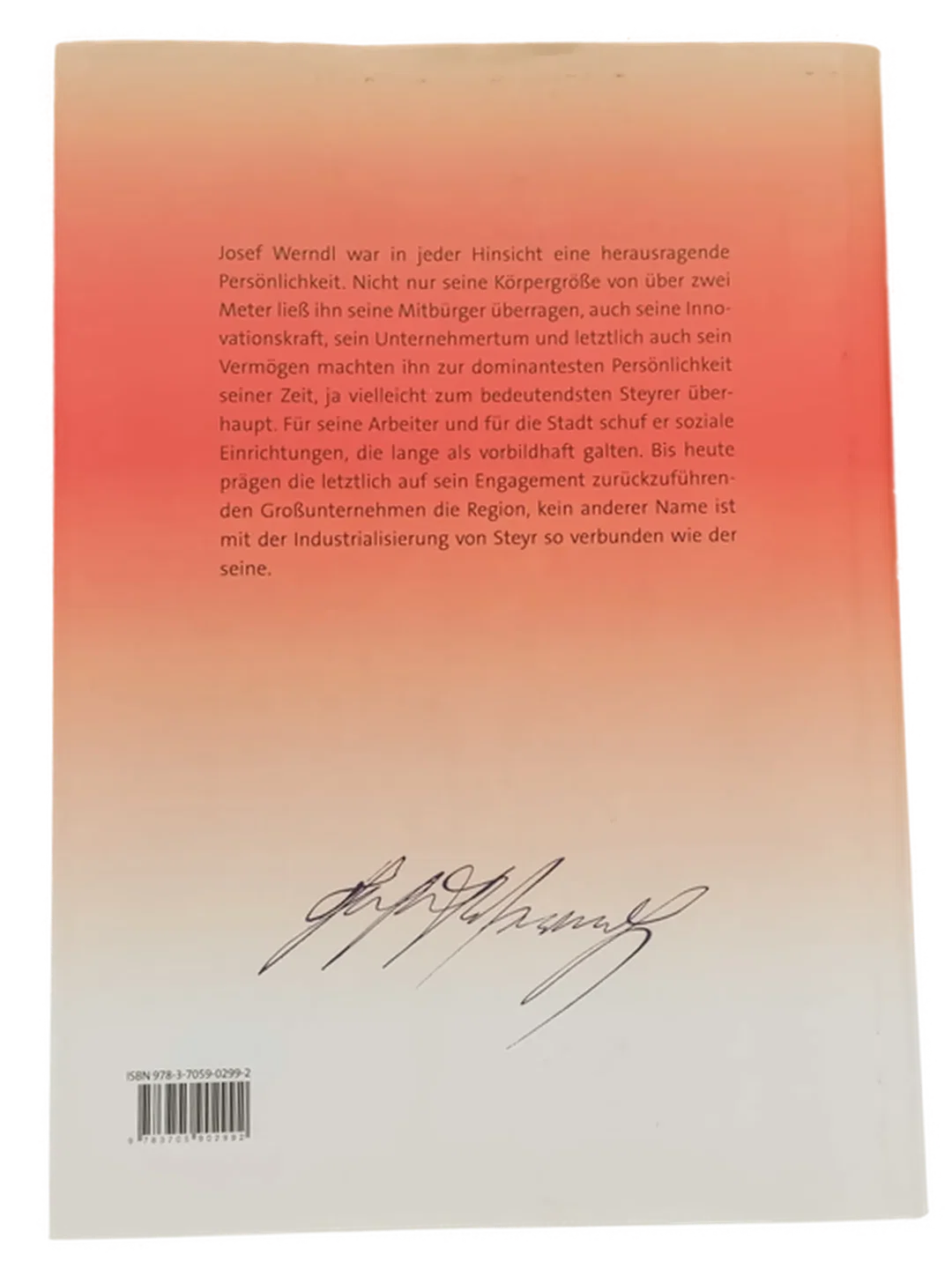 Buch "Der König Von Steyr" Anmerkungen zu Josef Werndl – Bild 2
