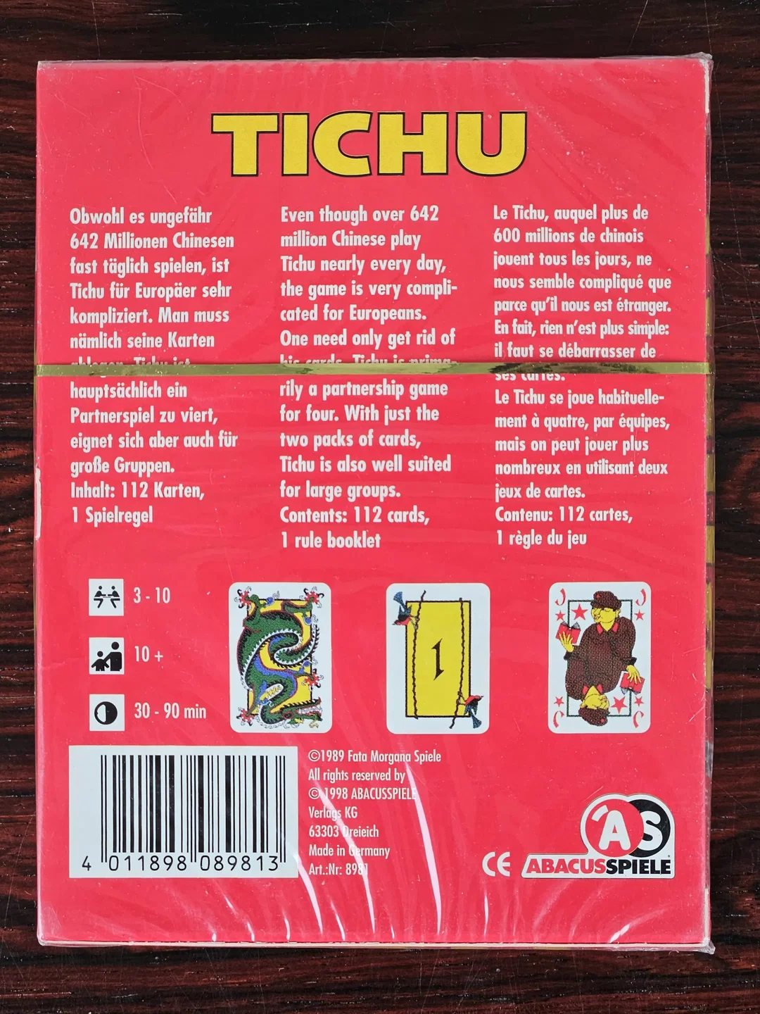 TICHU - Gesellschaftsspiel -  ABACUSSPIELE – Bild 2
