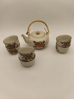 Teekanne mit 6 Schalen - Bild 3