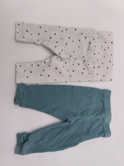 Baby - Leggins, 2er Set Hosen, Gr. 50/56 – Vorschau 2