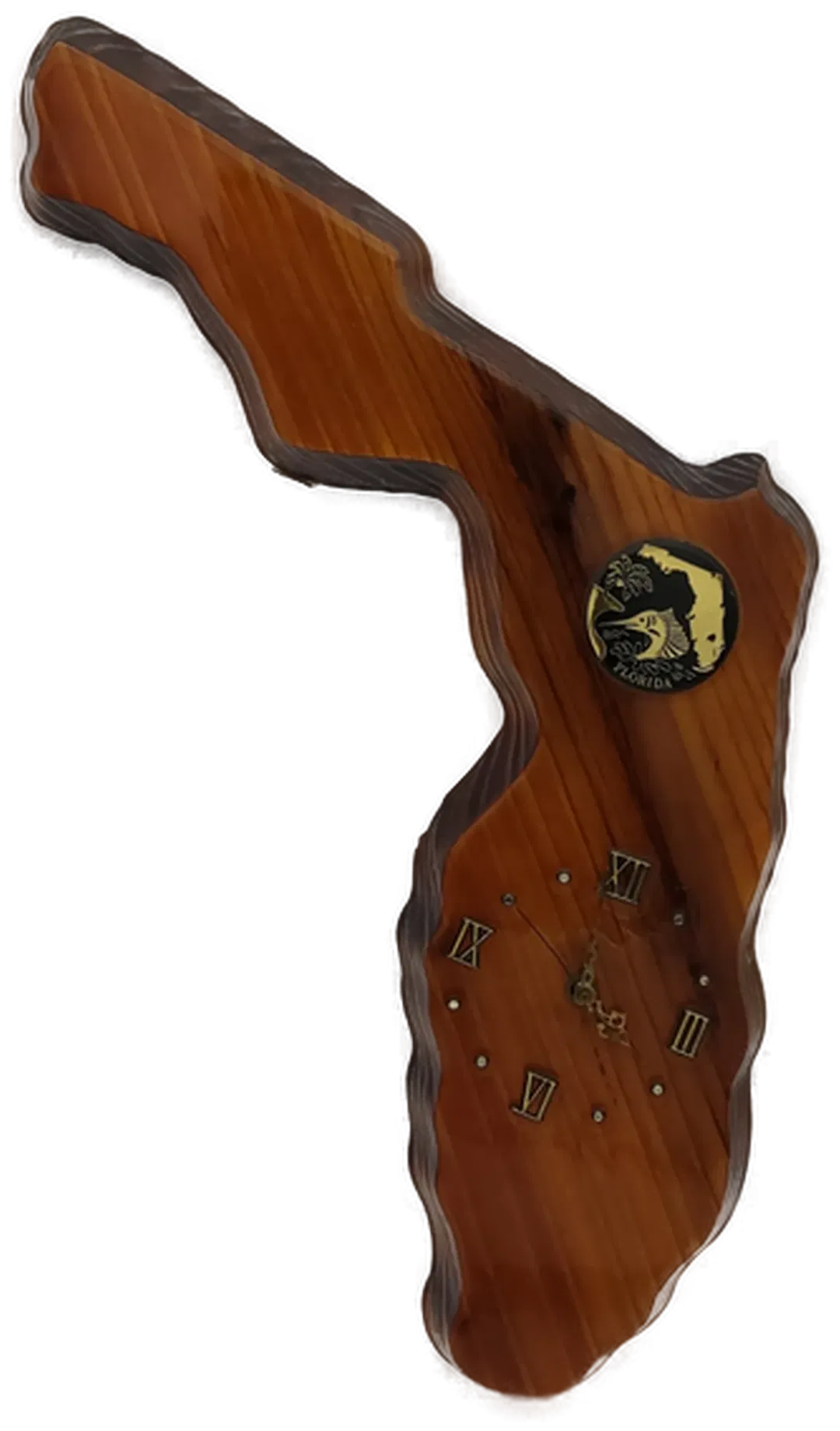 Dekorative Wanduhr aus Holz  - Bild 1