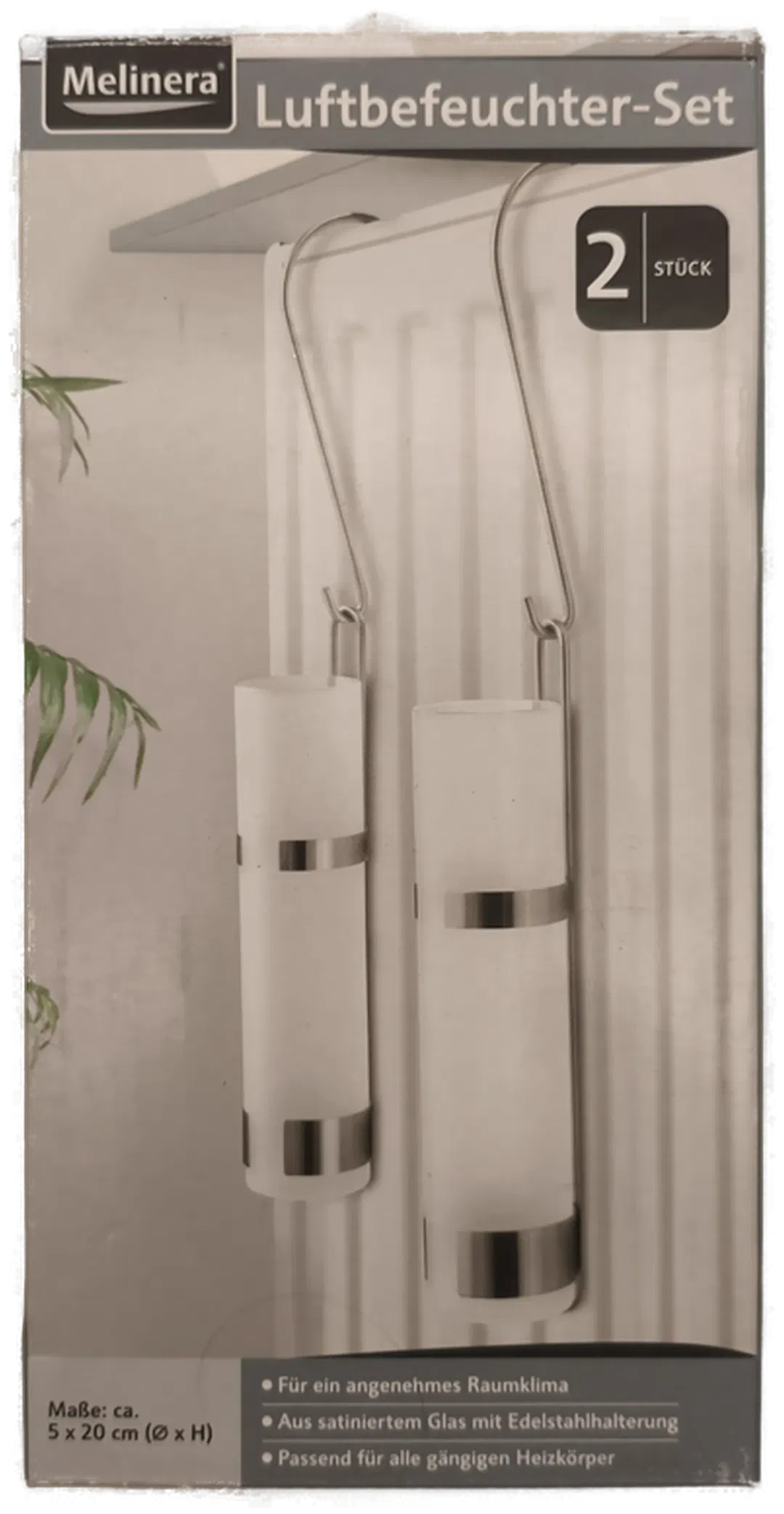 2 Luftbefeuchter Glas, neu - Bild 1
