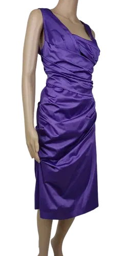 Vera Mont Damen Cocktailkleid, violett  - Gr. L - Bild 2