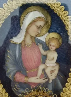 Bildrelief - Maria und Jesus – Vorschau 4