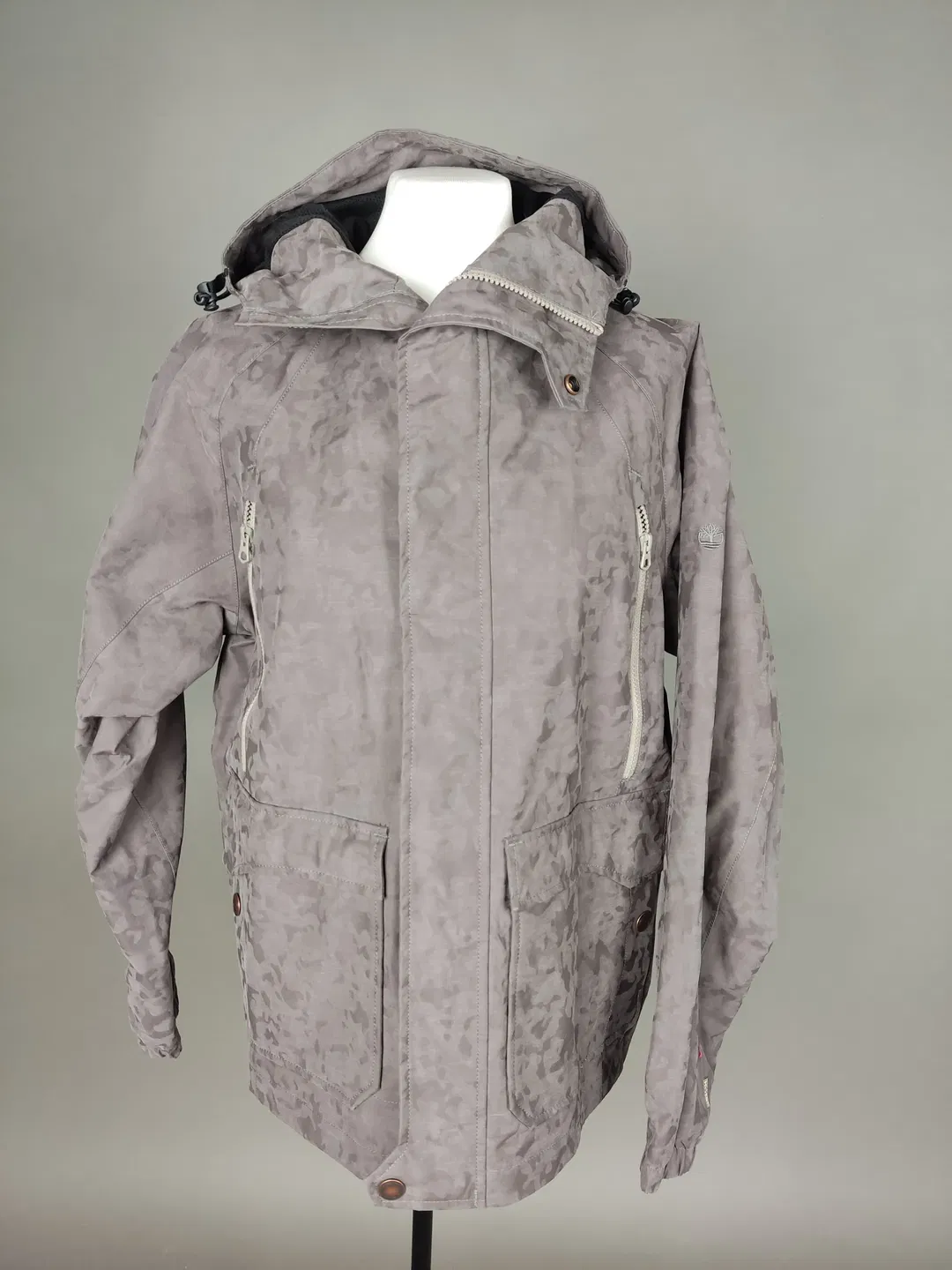 Timberland wasserdichte Damen-Outdoorjacke grau - M / 38 - Bild 4