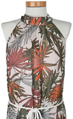 ESPRIT Damen Maxikleid, multicolor - Gr. XL  - Bild 4