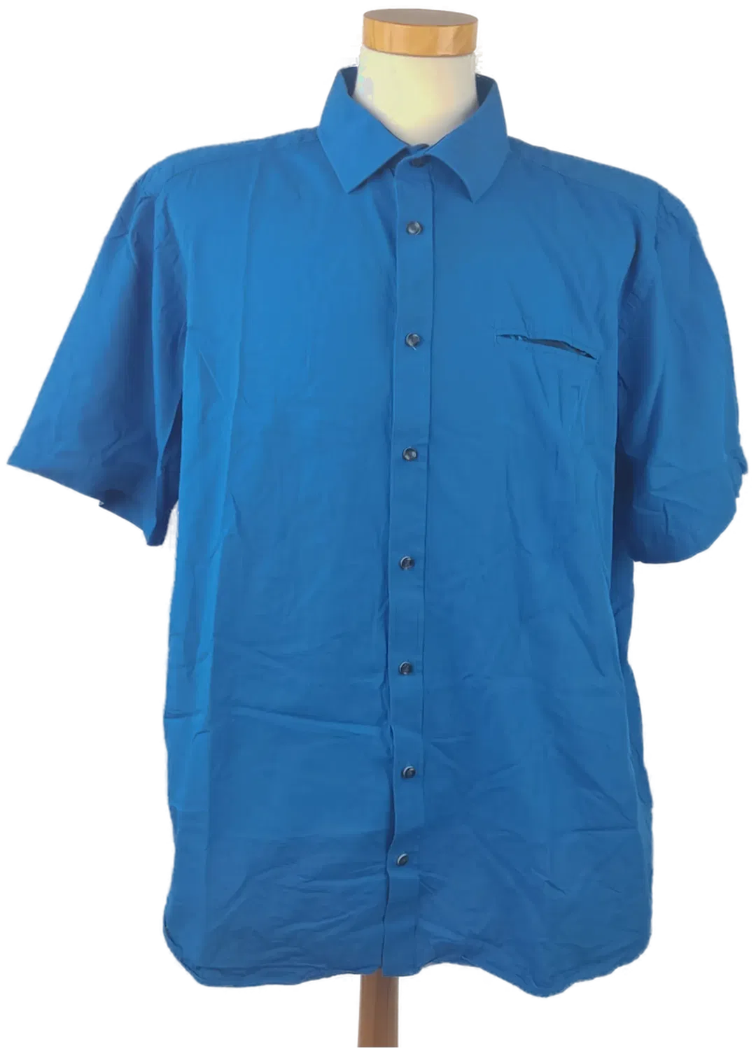 CANDA von C&A - Herrenhemd Kurzarm blau - Gr. XXL 45/46 - Bild 1