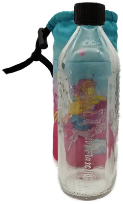 Glastrinkflasche Emil Lillifee-Motiv | Praktischer für unterwegs - Bild 4