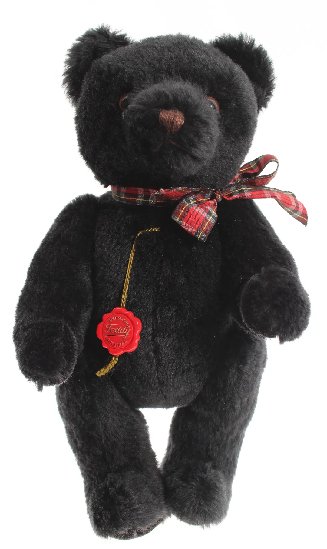 🧸 Schwarzer Teddybär – Hermann Teddy Original – ca. 33 cm - Bild 4
