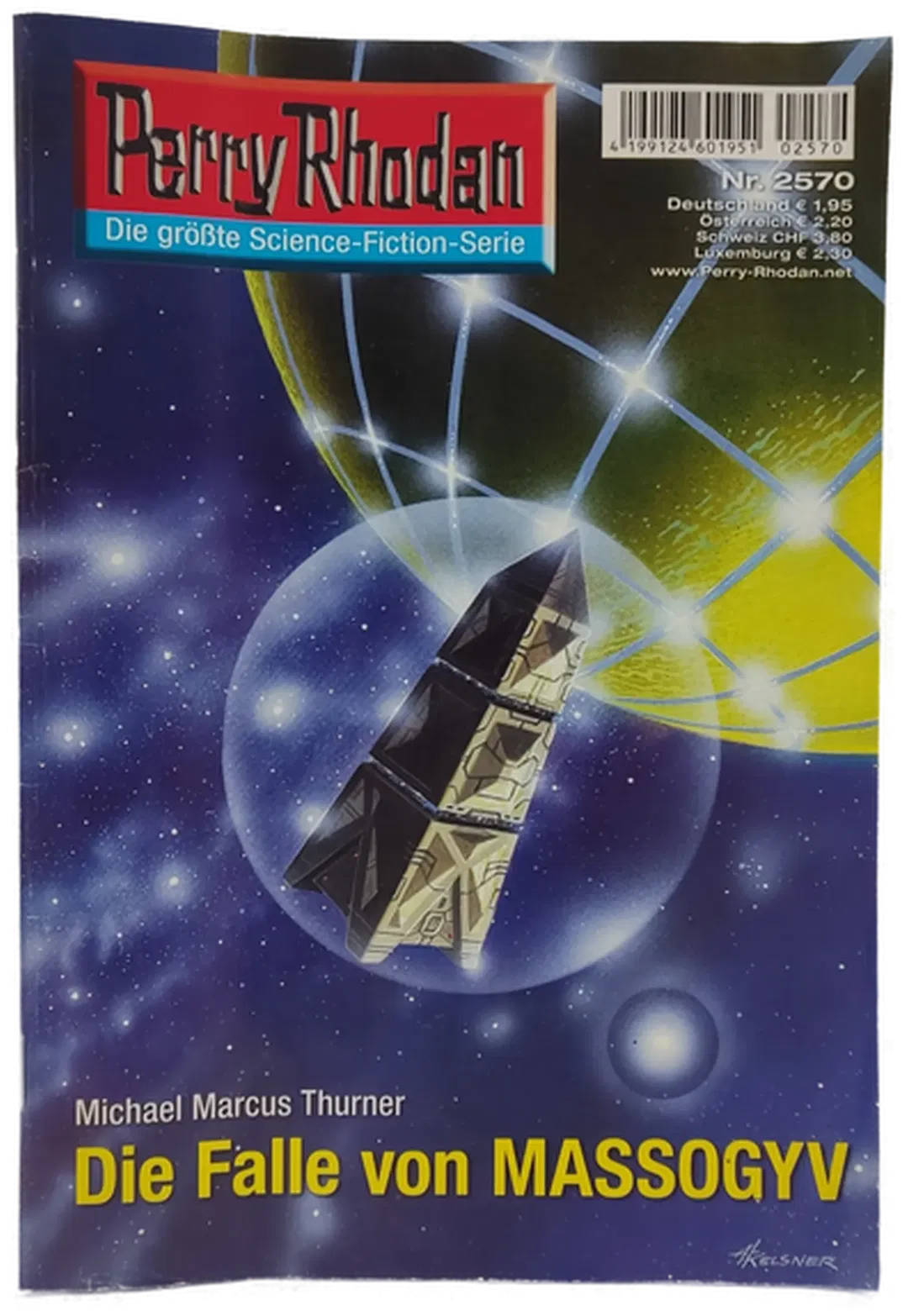 Romanheft Perry Rhodan Die Falle MASSOGYV Erstauflage Nr. 2570 - Bild 2