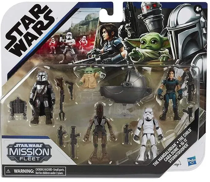 Hasbro Wars Mission Fleet The Child Beschützer 6 cm - 5er-Pack Figuren & Zubehör - F1198 - Bild 1