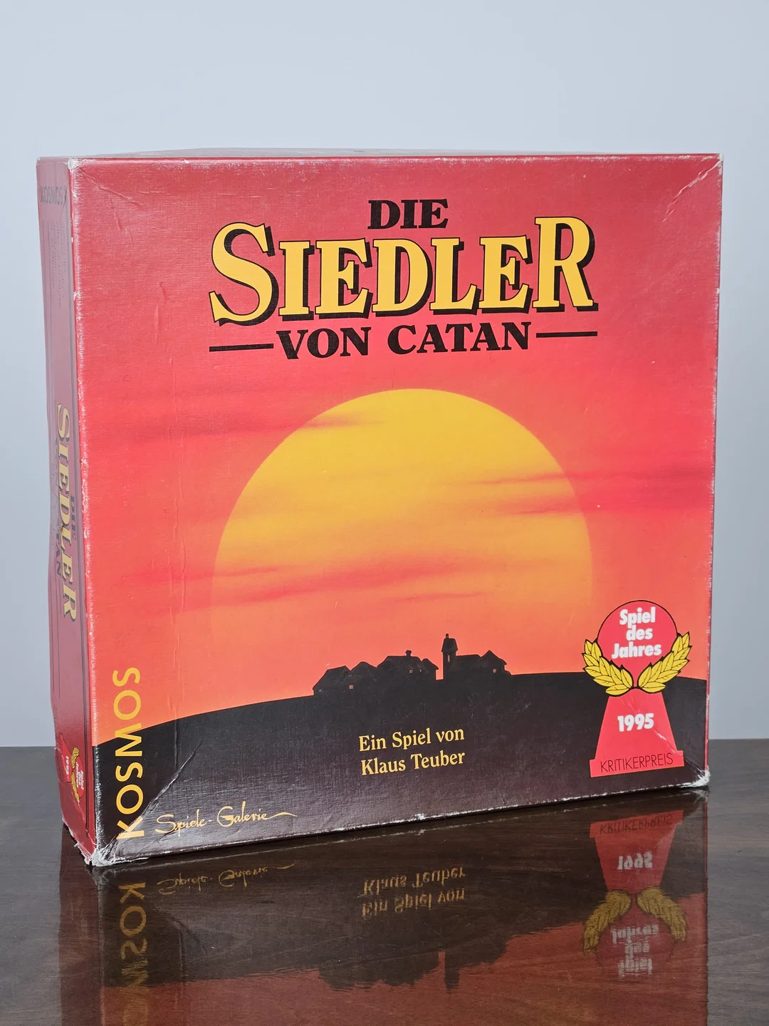 DIE SIEDLER VON CATAN (1995) inkl. Ergänzungs-Set ( 5 -6 Spieler*innen)- Gesellschaftsspiel - KOSMOS  – Bild 1