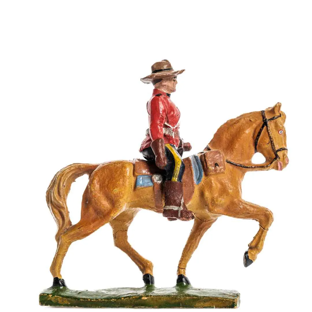 Tipple Topple Austria Kanadischer Mountie mit Pferd 50er Jahre – Bild 3