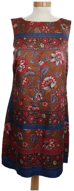 Monsoon Damen Kleid gemustert Gr- 40 - Bild 1