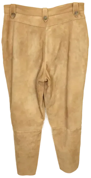 Meico Landhaus Look Herren Hose Rauleder beige Gr. 44 - Bild 2