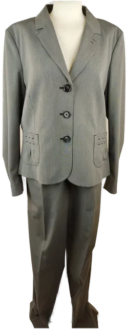 SA.HARA Damen Hosenanzug grau - XL/42 - Bild 1