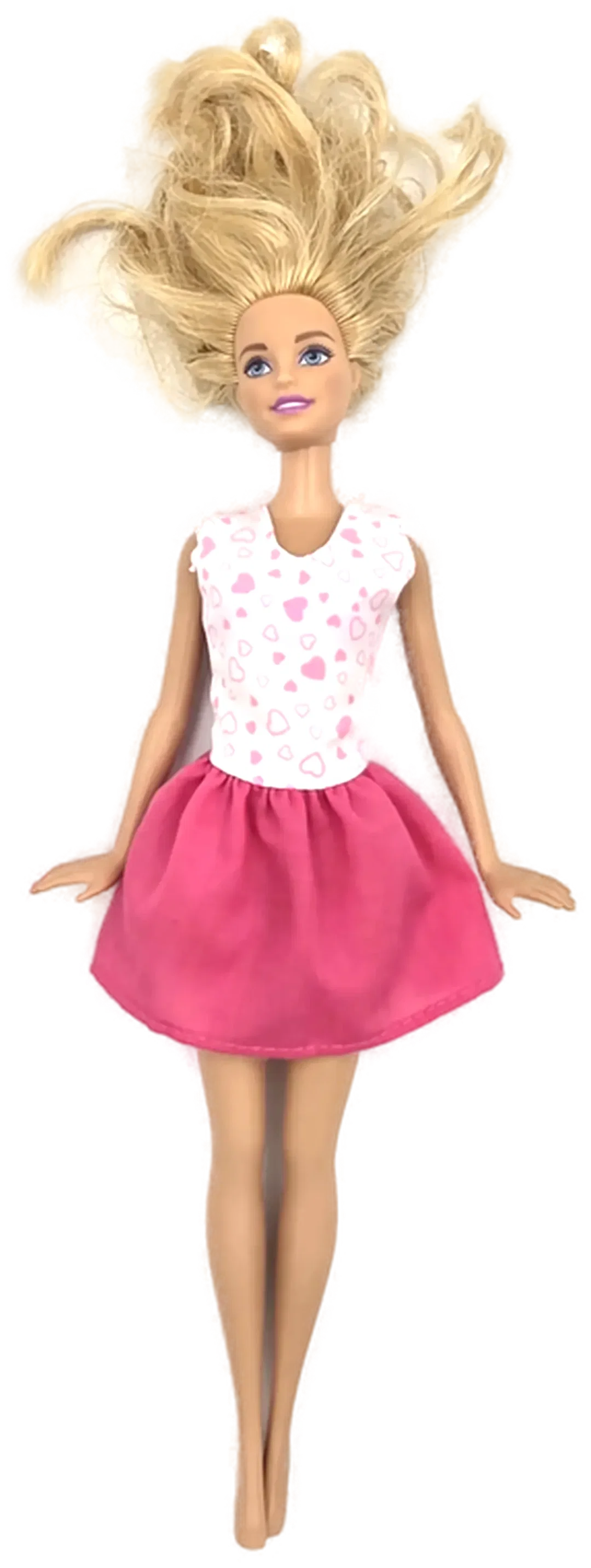 Mattel Barbie-Puppe mit pinkem Minikleid – Bild 2