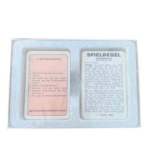 Piatnik Junior Quiz Nr. 4282 – Vintage 1970er – Originalverpackt – Komplett & selten – Bild 3