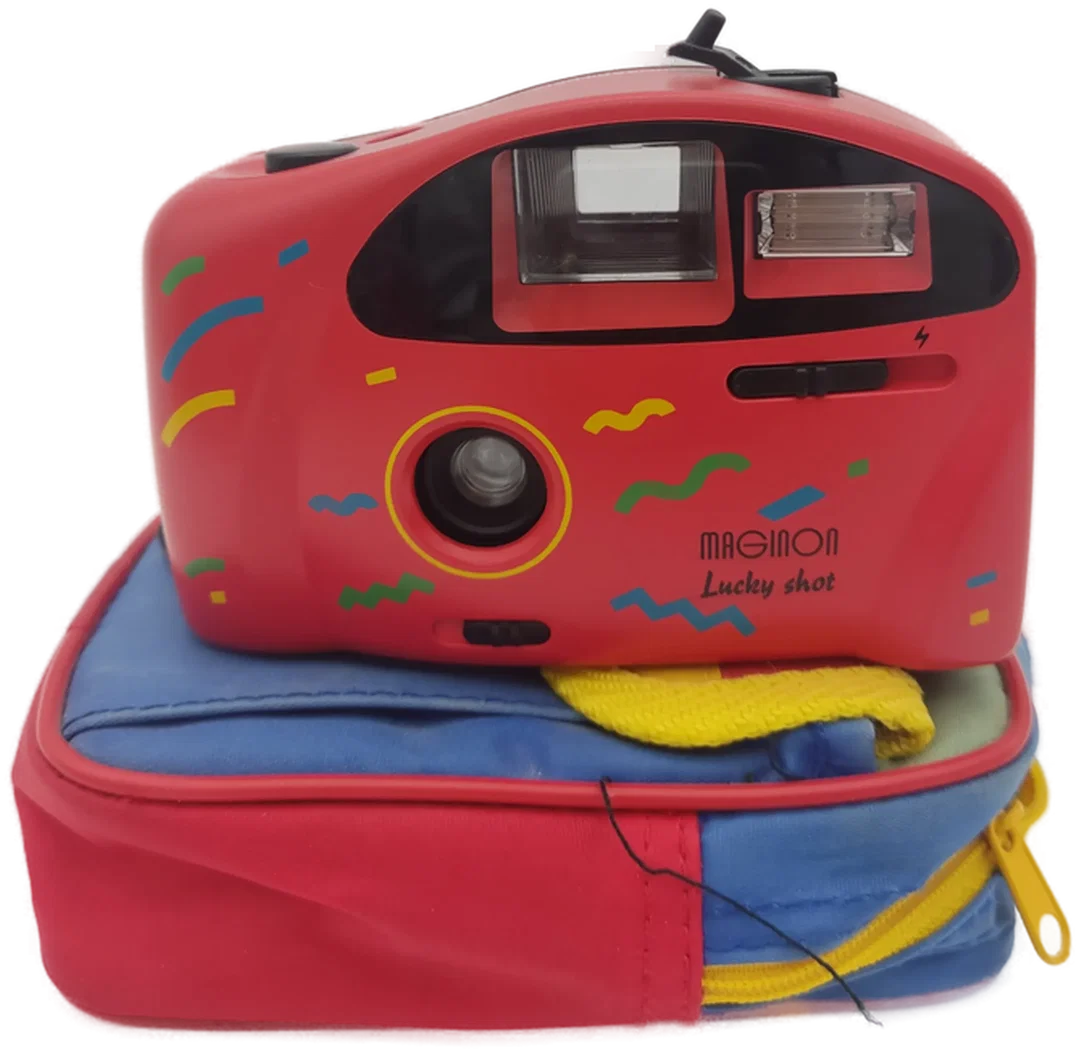 Maginon Lucky Shot Kamera rot – Bild 3