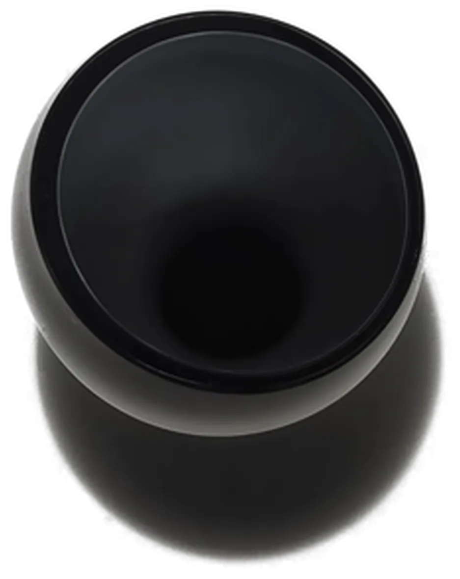 Rosenthal Vase schwarz aus Opalglas Home Design Höhe ca 25cm – Bild 2