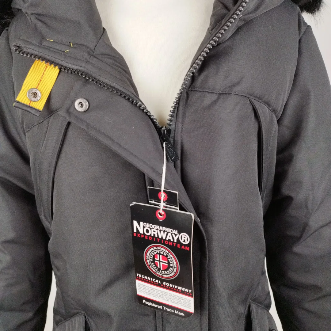 Geographical Norway Mantel mit Etikett - Gr. 4XL / 100% Polyester – Bild 4