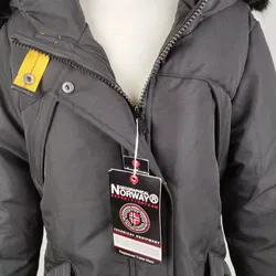 Geographical Norway Mantel mit Etikett - Gr. 4XL / 100% Polyester - Bild 4