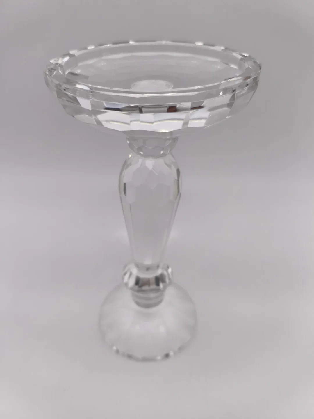 edler Kerzenständer, Bleikristall, Höhe 18cm – Bild 2