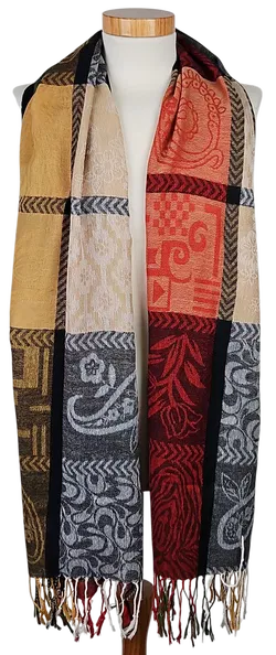 Damen Seidenschal - multicolor - Bild 3