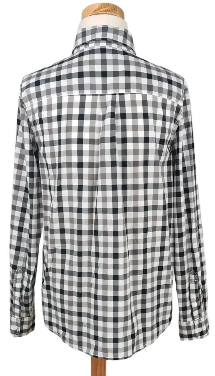 United Colors of Benetton Jungen Hemd, grau - Gr. 150 – Bild 2