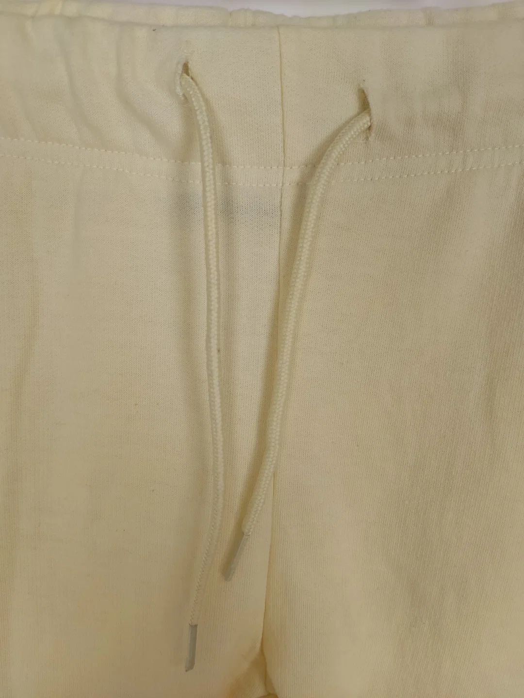 Jogginghose "Tessentials", lang mit Gummizugbund und Kordel, beige mit Taschen, Größe M – Bild 2
