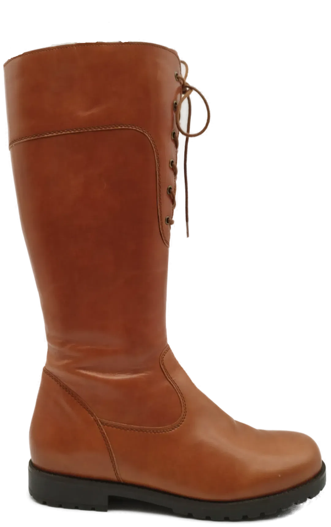 Braune Helveskoh Stiefel mit Reißverschluss - Größe 37 - Bild 1