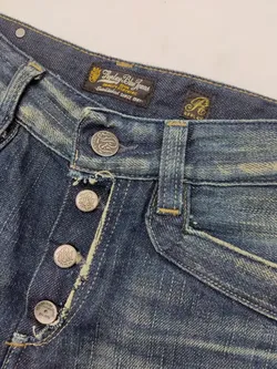 Replay Damen Jeansshorts, blau - Gr. S - Bild 4