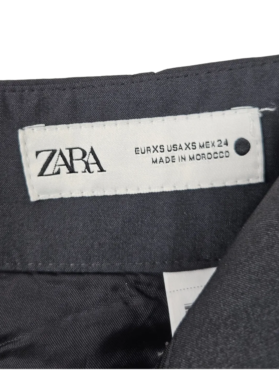 ZARA Damen Hose, grau - Gr. XS / 34 – Bild 5