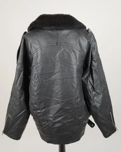 EDC Kunstpelz Jacke - Gr. S / 100% Viskose, Futter 100% Polyester - Bild 3