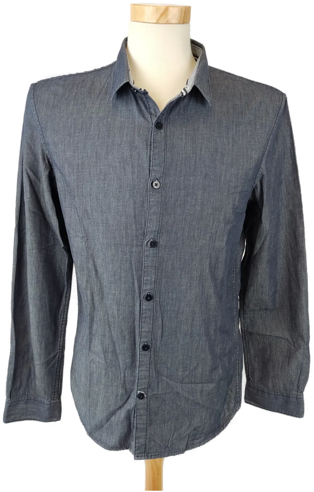 TOM TAILOR Denim Herrenhemd blau - M - Bild 1