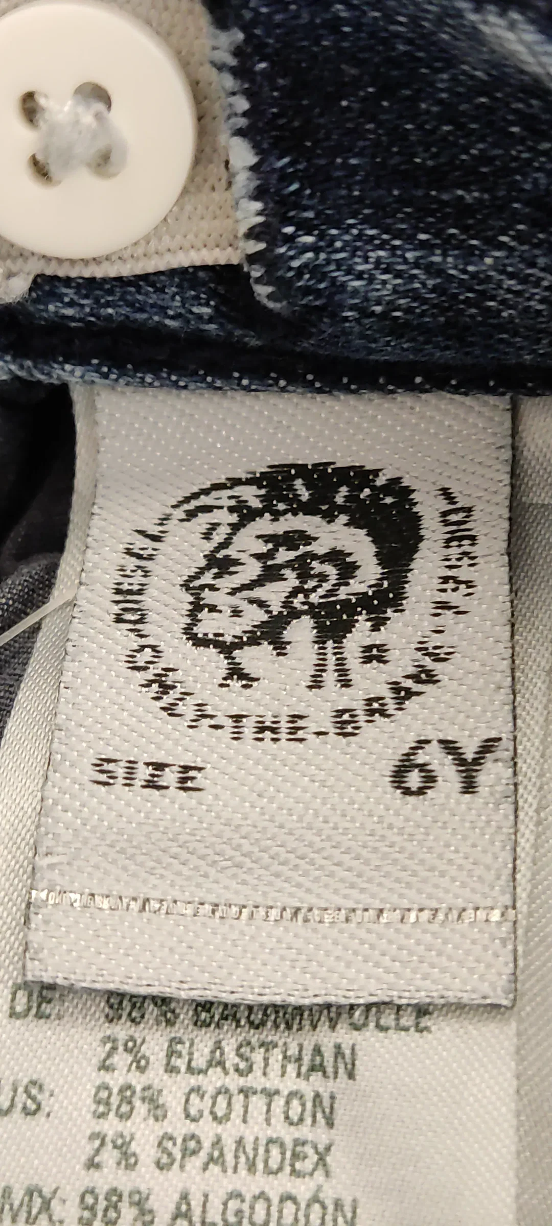 Diesel Kinder Jeans Gr. 6 Jahre – Bild 6