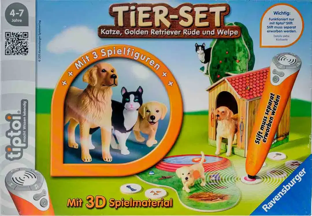 Ravensburger - Tiptoi Tier-Set Golden Retriever 00744 - Bild 4