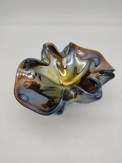 Mid-Century Glasschale - perlmutt - Bild 7