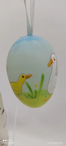 Ostereier-Set Zum Aufhängen Pastellfarben | Ohne Baum - Bild 3