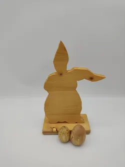 Handgefertigte Ostereier aus Holz - Bild 3