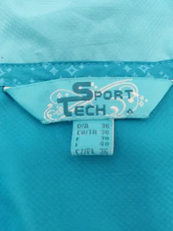 Sport Tech Damen Jacke Türkis Gr. 36 - Bild 4