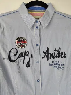 Bluse Tom Tailor Gestreift Gr. 40 | Casual-Liebling - Bild 3