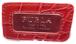 Furla Damen-Lederhandtasche in Rot, Neuwertig - Bild 2