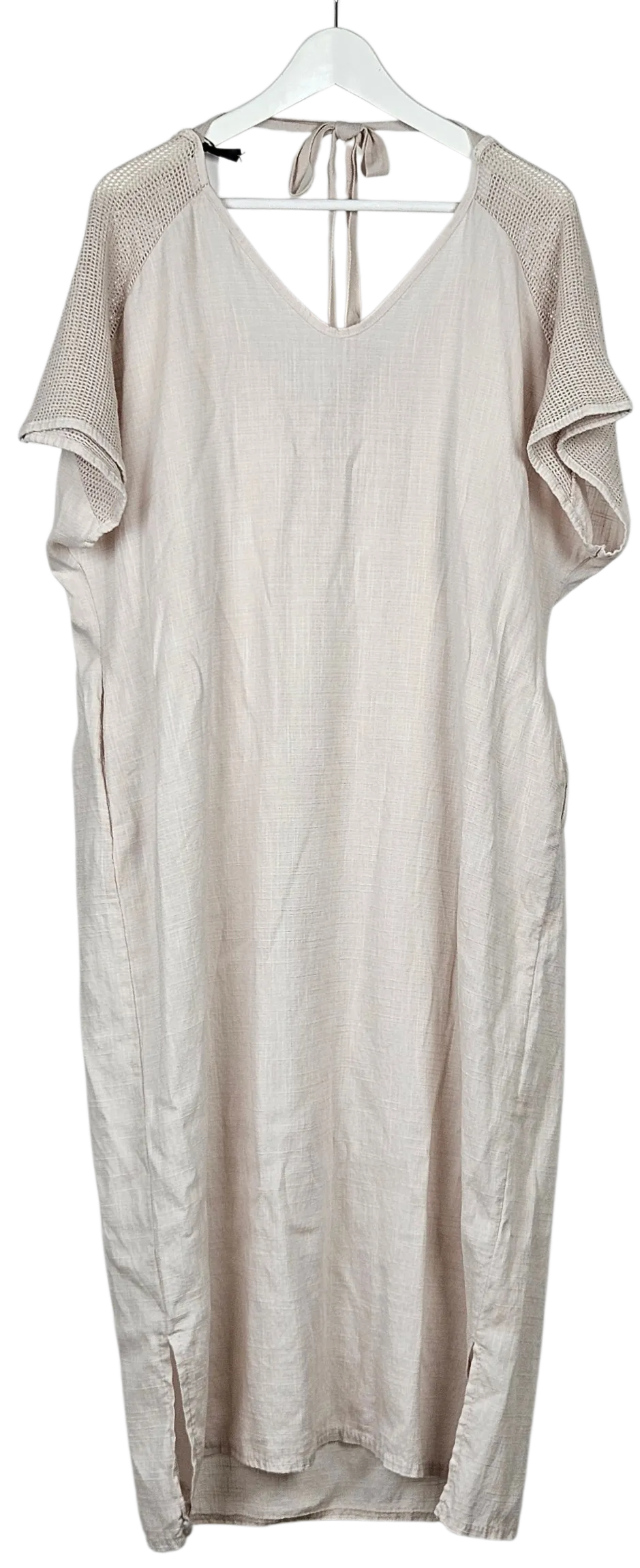 Role Fashion Damen Maxikleid, beige - Gr. XL  - Bild 1