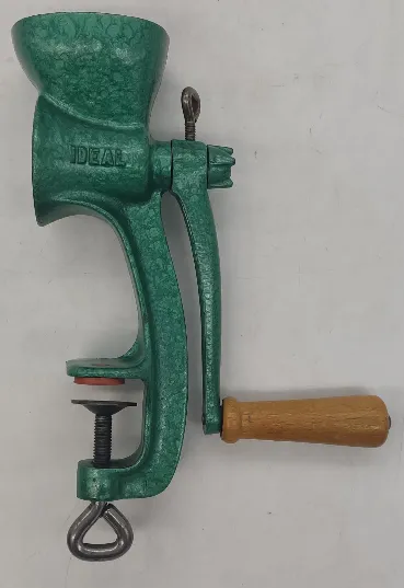 Ideal Antike Nussmühle/Nussreibe in Türkis – Bild 2