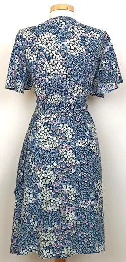 17&Co Midi-Wickelkleid geblümt Gr. XL - Bild 2