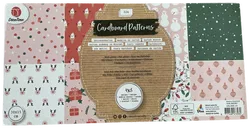 Designerpapier - 6 Blöcke zu je 32 Blättern 15 x 30 cm - Bild 6