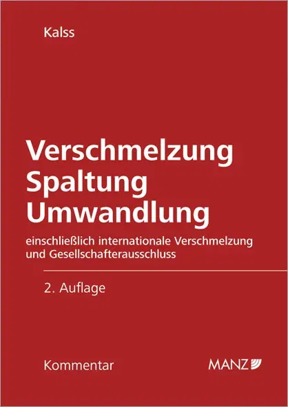 Verschmelzung Spaltung Umwandlung - Bild 1
